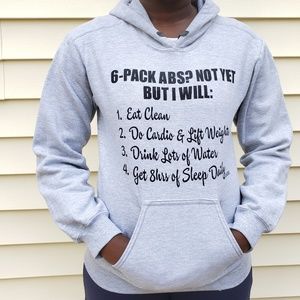 6-PACK ABS Hooded Sweatshirts.